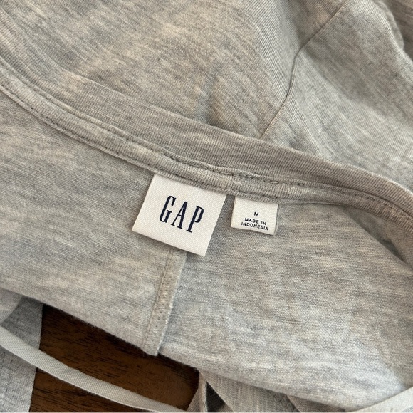 ❤️ GAP Light Gray Maxi Dress M - Picture 4 of 10